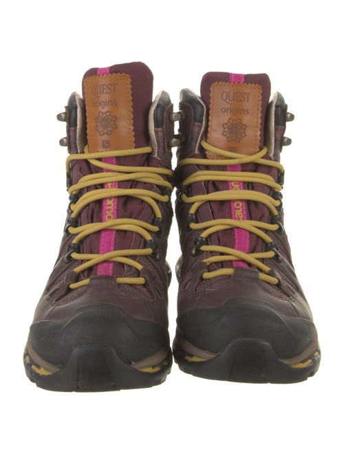 Solomon x JJJJOUND Leather Printed Hiking Boots