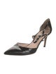 Sarah Jessica Parker Patent Leather D'Orsay Pumps