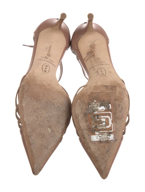 Sarah Jessica Parker Leather T-Strap Pumps