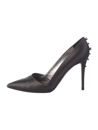 Sarah Jessica Parker Satin Crystal Embellishments Pumps
