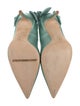 Sarah Jessica Parker Satin Bow Accents Pumps