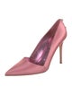 Sarah Jessica Parker Satin Crystal Embellishments Pumps