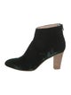 Sarah Jessica Parker Velvet Colorblock Pattern Boots