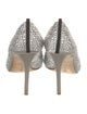 Sarah Jessica Parker Satin Crystal Embellishments Pumps