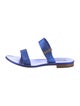 Sarah Jessica Parker Leather Slides