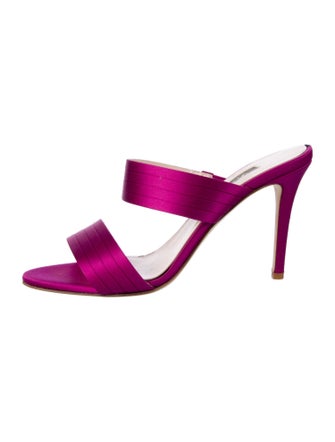 Sarah Jessica Parker Satin Slides