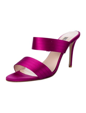 Sarah Jessica Parker Satin Slides