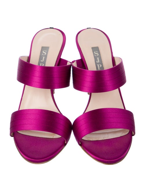 Sarah Jessica Parker Satin Slides