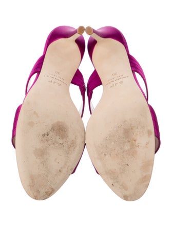 Sarah Jessica Parker Satin Slides