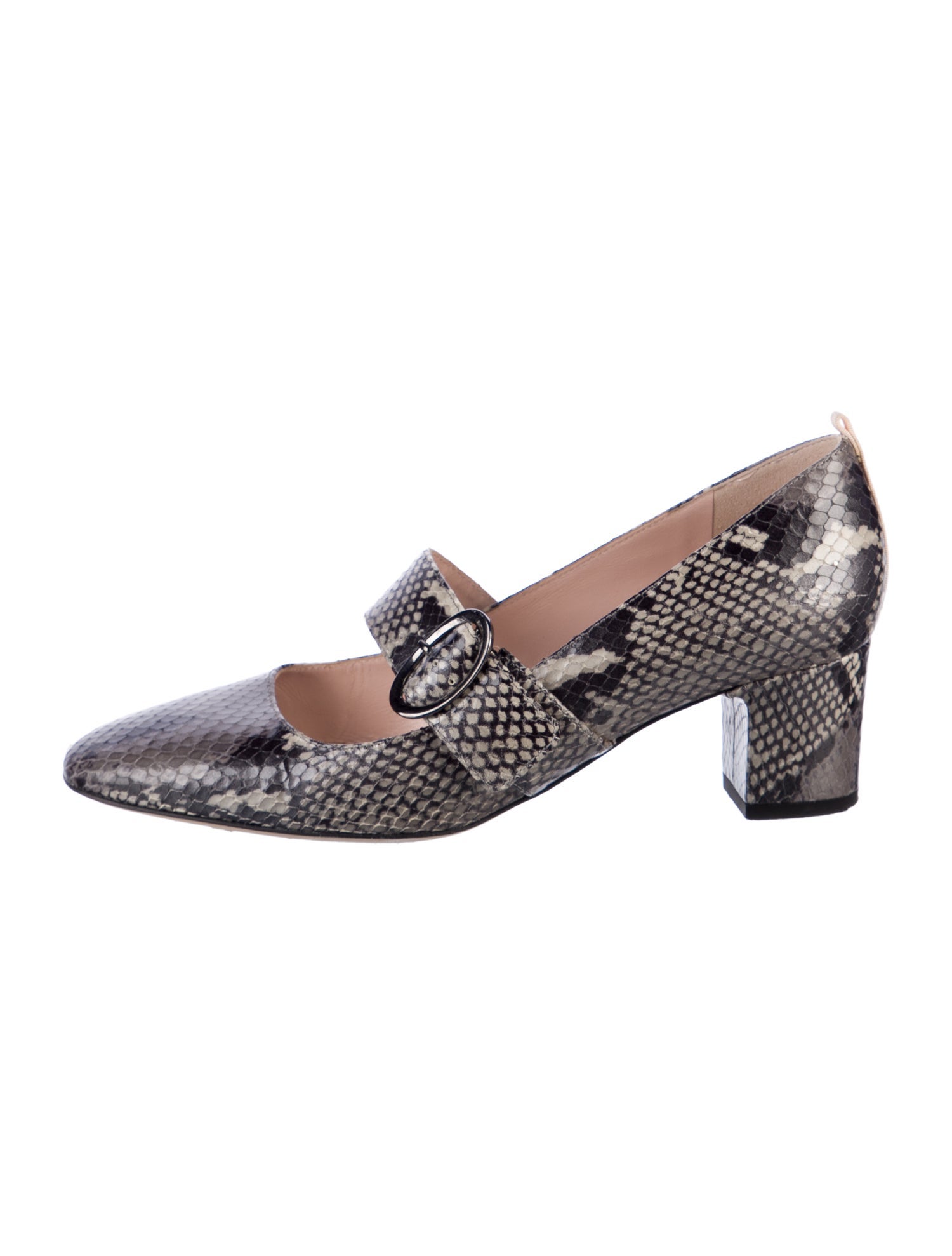 Sarah Jessica Parker Leather Animal Print Pumps