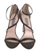 Sarah Jessica Parker Satin Crystal Embellishments Sandals