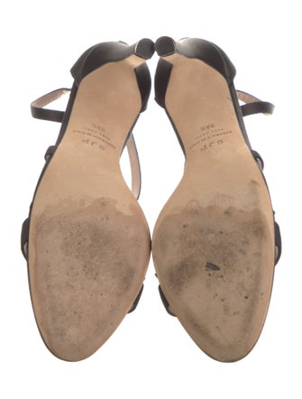 Sarah Jessica Parker Satin Crystal Embellishments Sandals