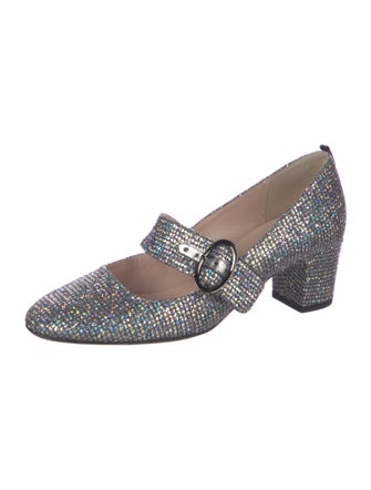 Sarah Jessica Parker Glitter Pumps