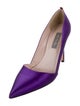 Sarah Jessica Parker Satin Pumps