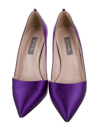 Sarah Jessica Parker Satin Pumps