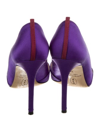 Sarah Jessica Parker Satin Pumps