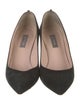 Sarah Jessica Parker Suede Grosgrain Trim Pumps
