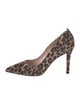 Sarah Jessica Parker Suede Animal Print Pumps