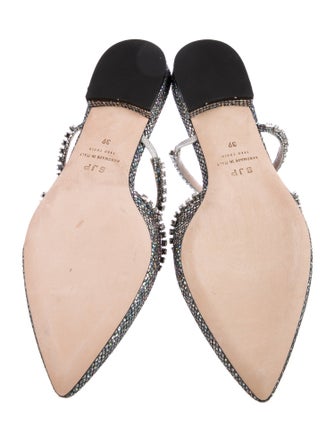 Sarah Jessica Parker Glitter Mules