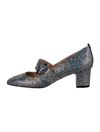 Sarah Jessica Parker Glitter Glitter Accents Pumps