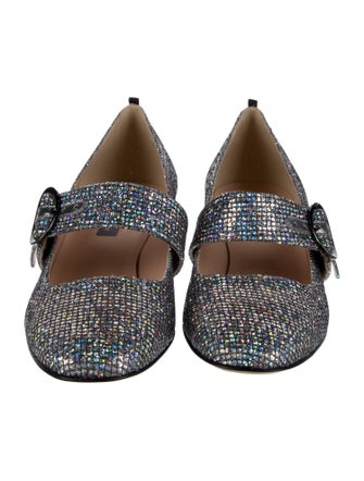 Sarah Jessica Parker Glitter Glitter Accents Pumps