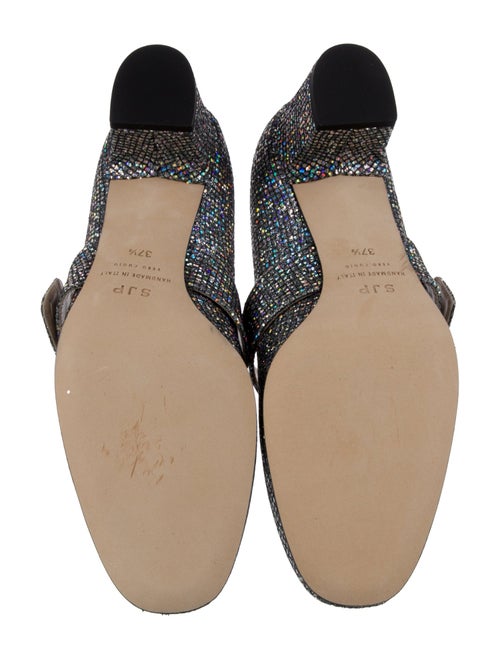 Sarah Jessica Parker Glitter Glitter Accents Pumps