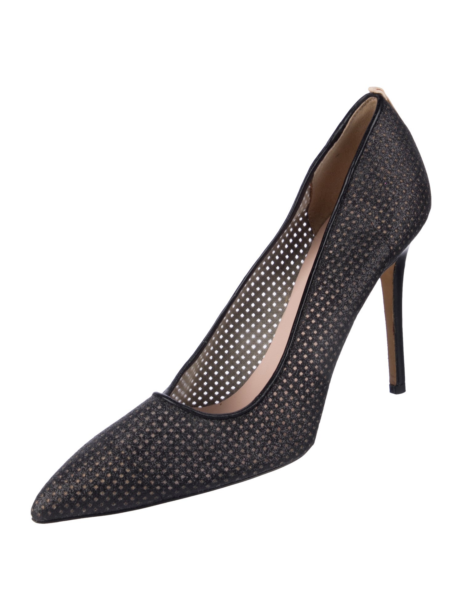 Sarah Jessica Parker Glitter Glitter Accents Pumps