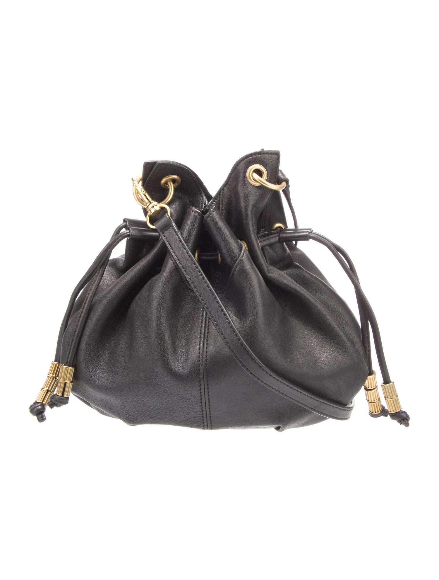 Sarah Jessica Parker Leather Bucket Bag