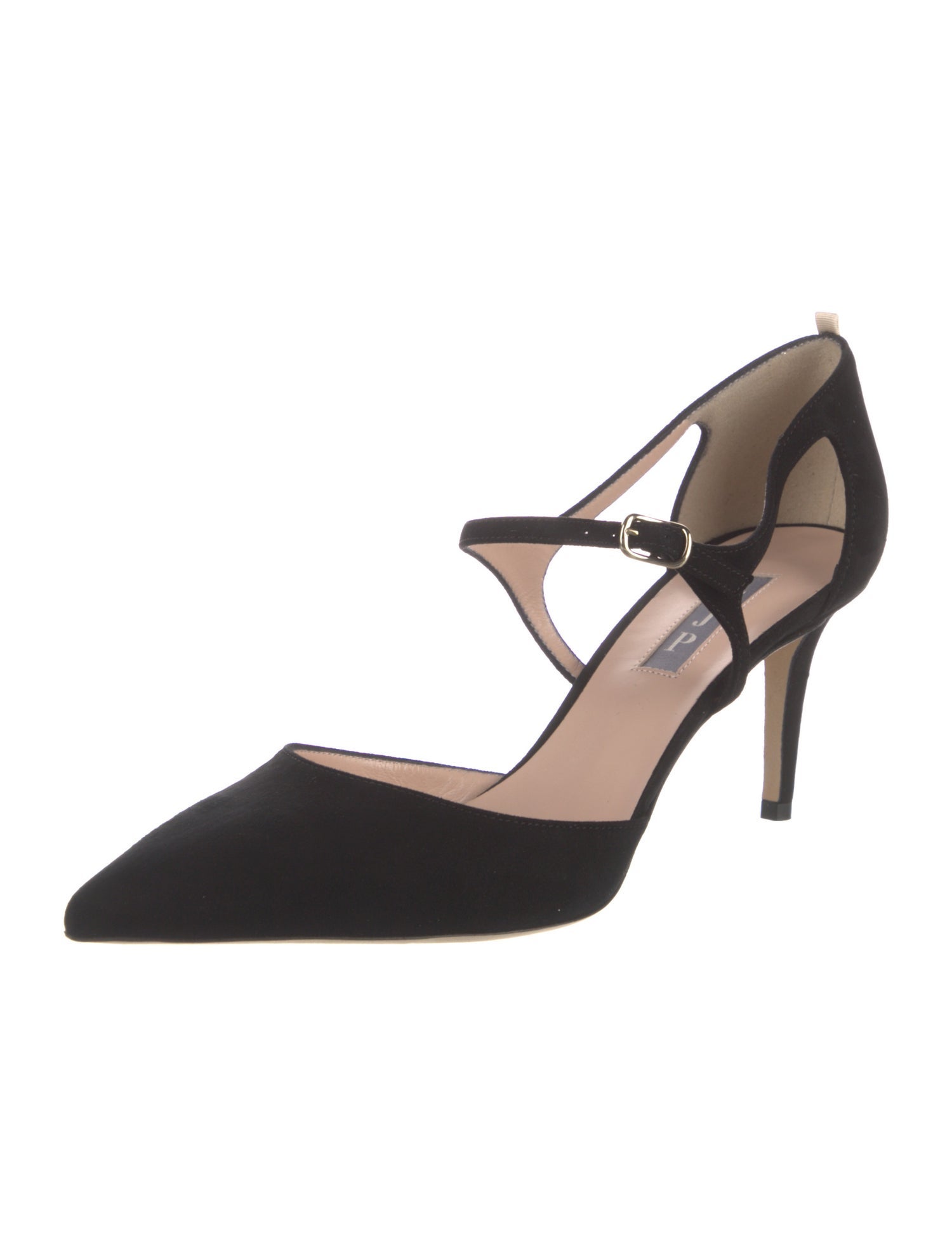 Sarah Jessica Parker Suede D'Orsay Pumps