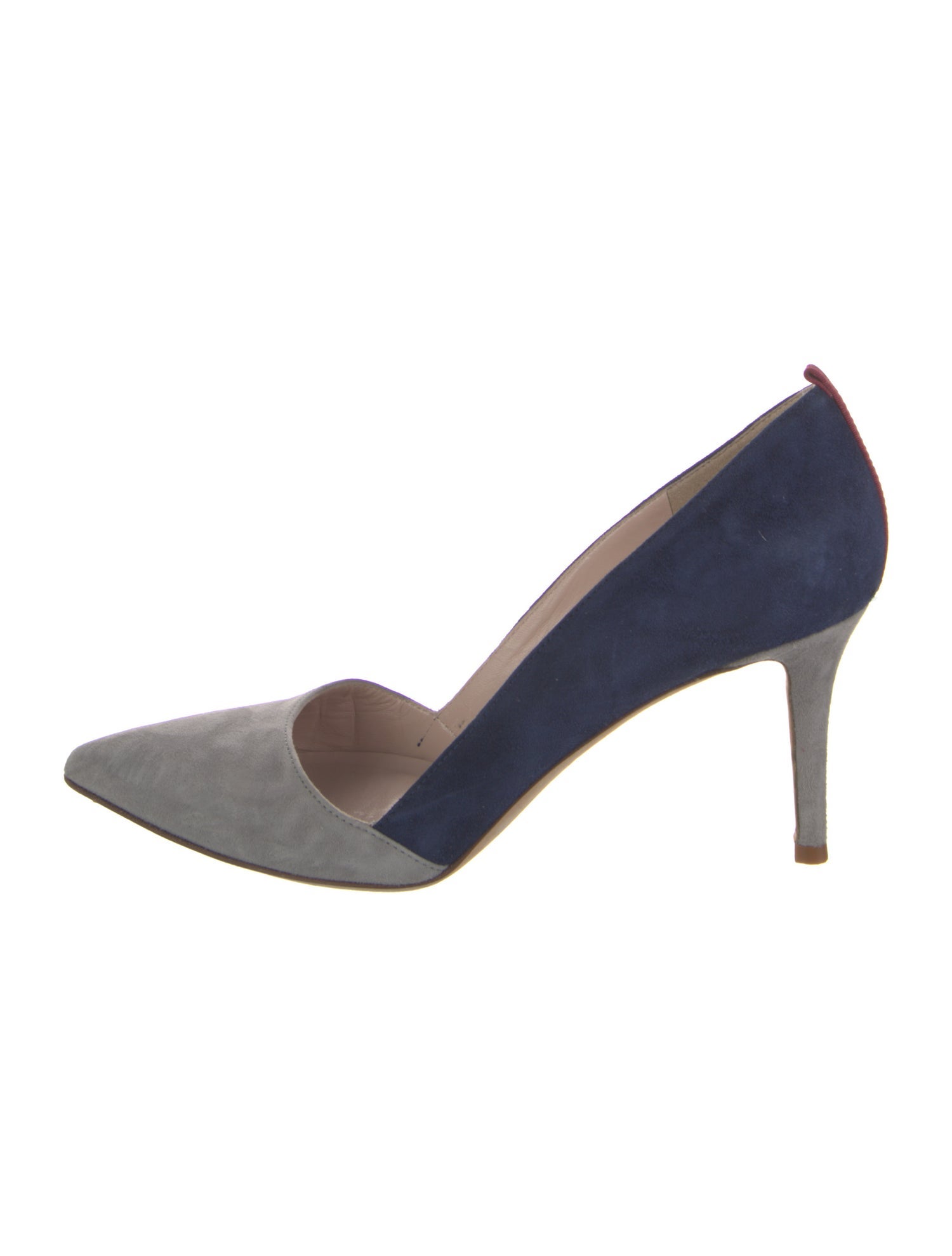 Sarah Jessica Parker Suede D'Orsay Pumps