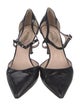 Sarah Jessica Parker Patent Leather D'Orsay Pumps