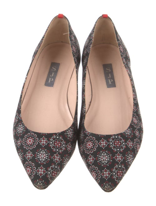 Sarah Jessica Parker Floral Print Ballet Flats