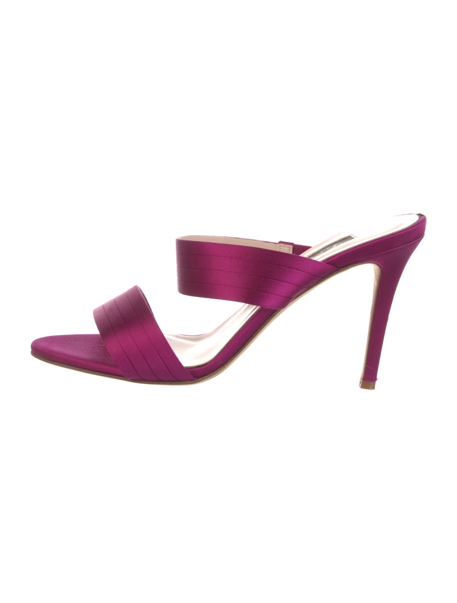 Sarah Jessica Parker Satin Slides