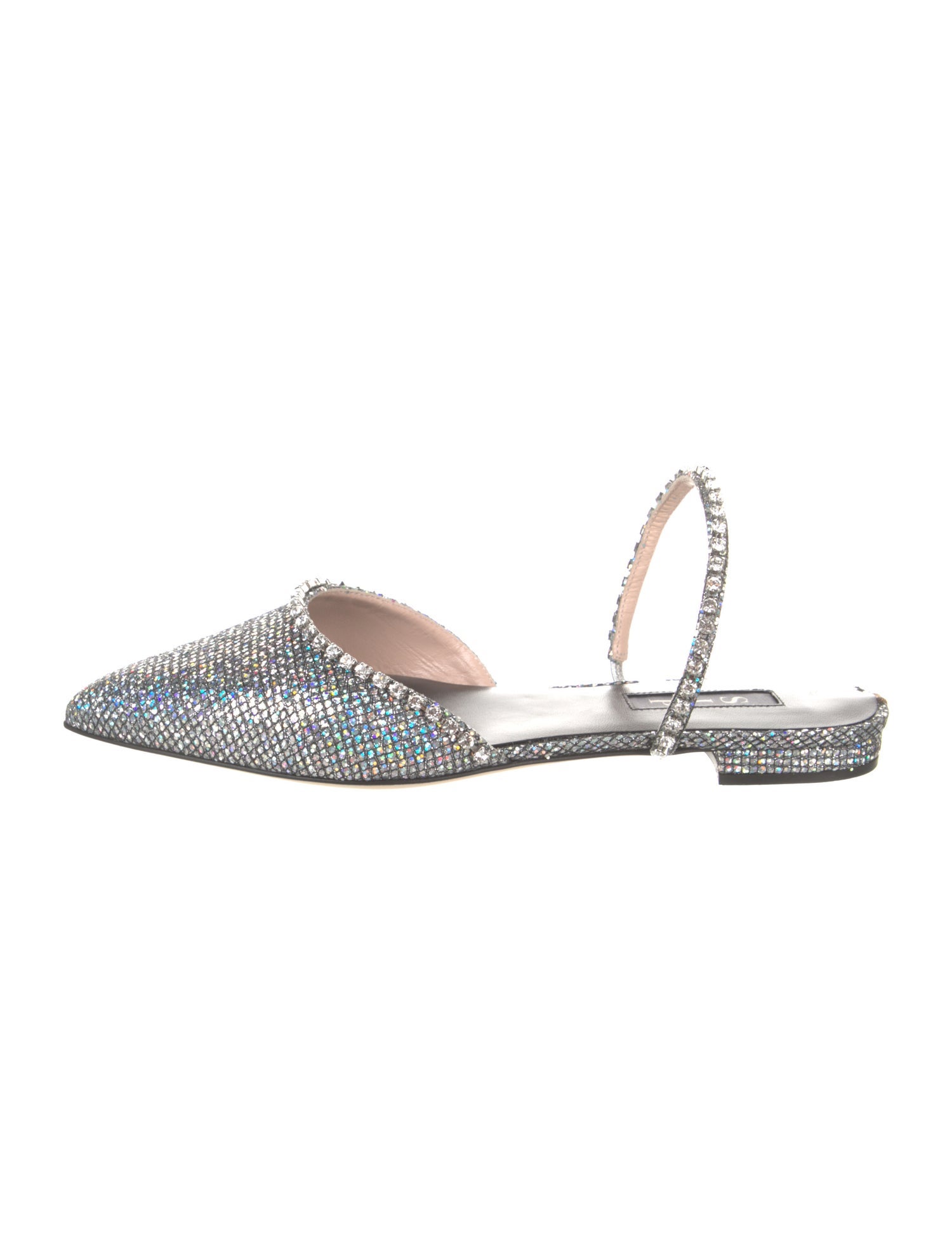 Sarah Jessica Parker Glitter Slingback Flats