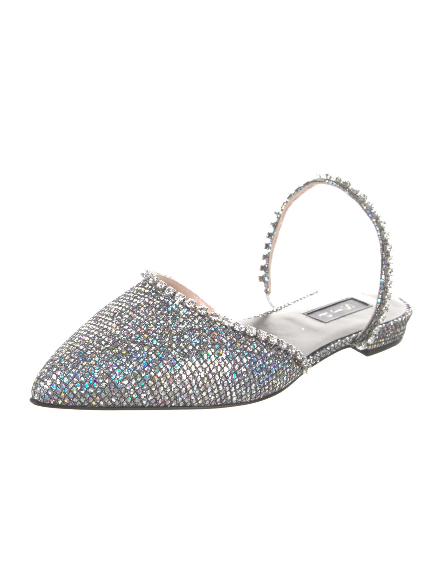 Sarah Jessica Parker Glitter Slingback Flats