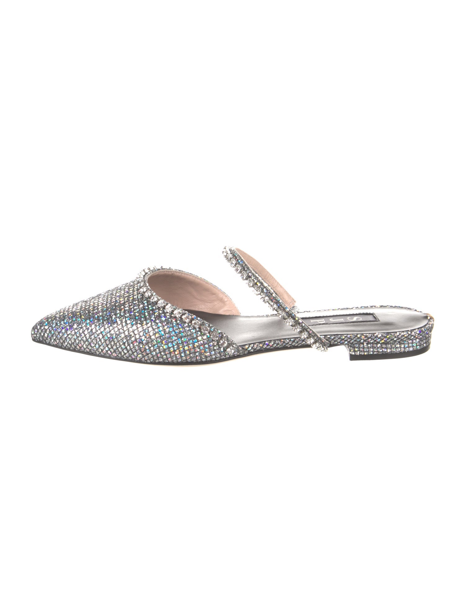 Sarah Jessica Parker Glitter Mules w/ Tags