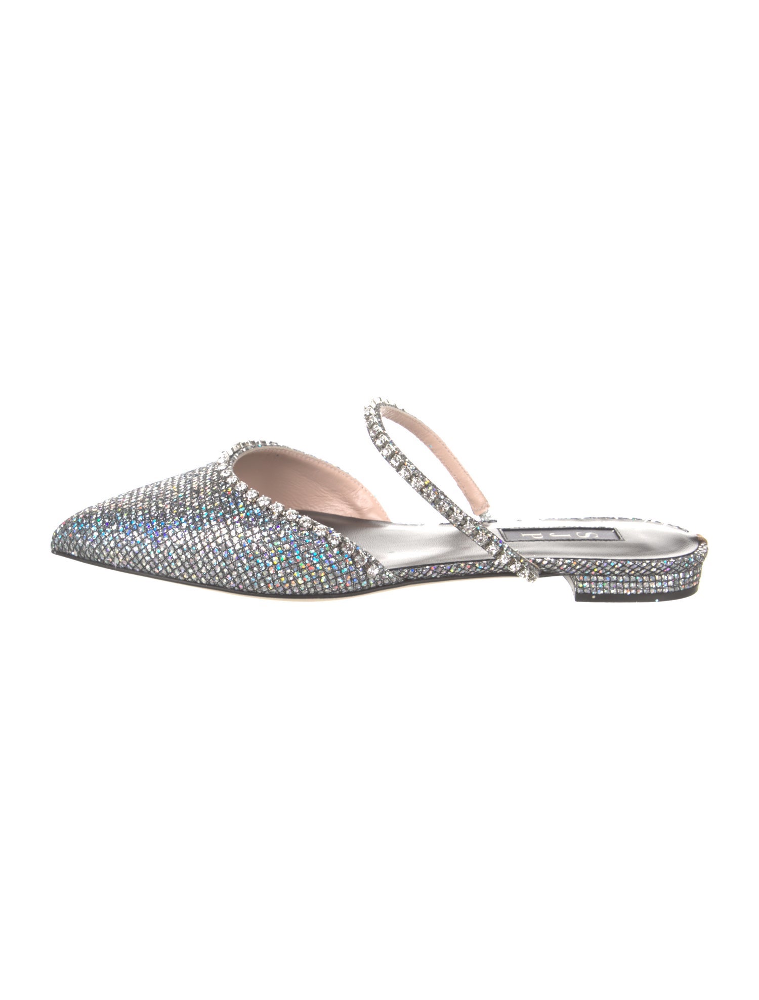 Sarah Jessica Parker Glitter Mules w/ Tags