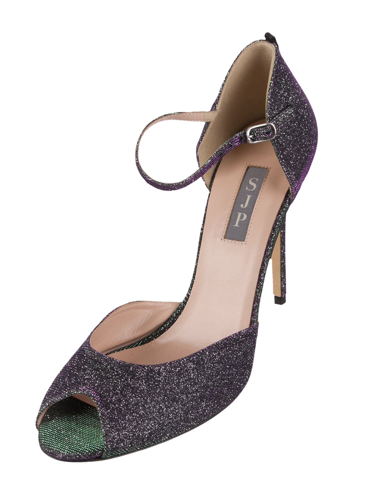 Sarah Jessica Parker Glitter D'Orsay Pumps