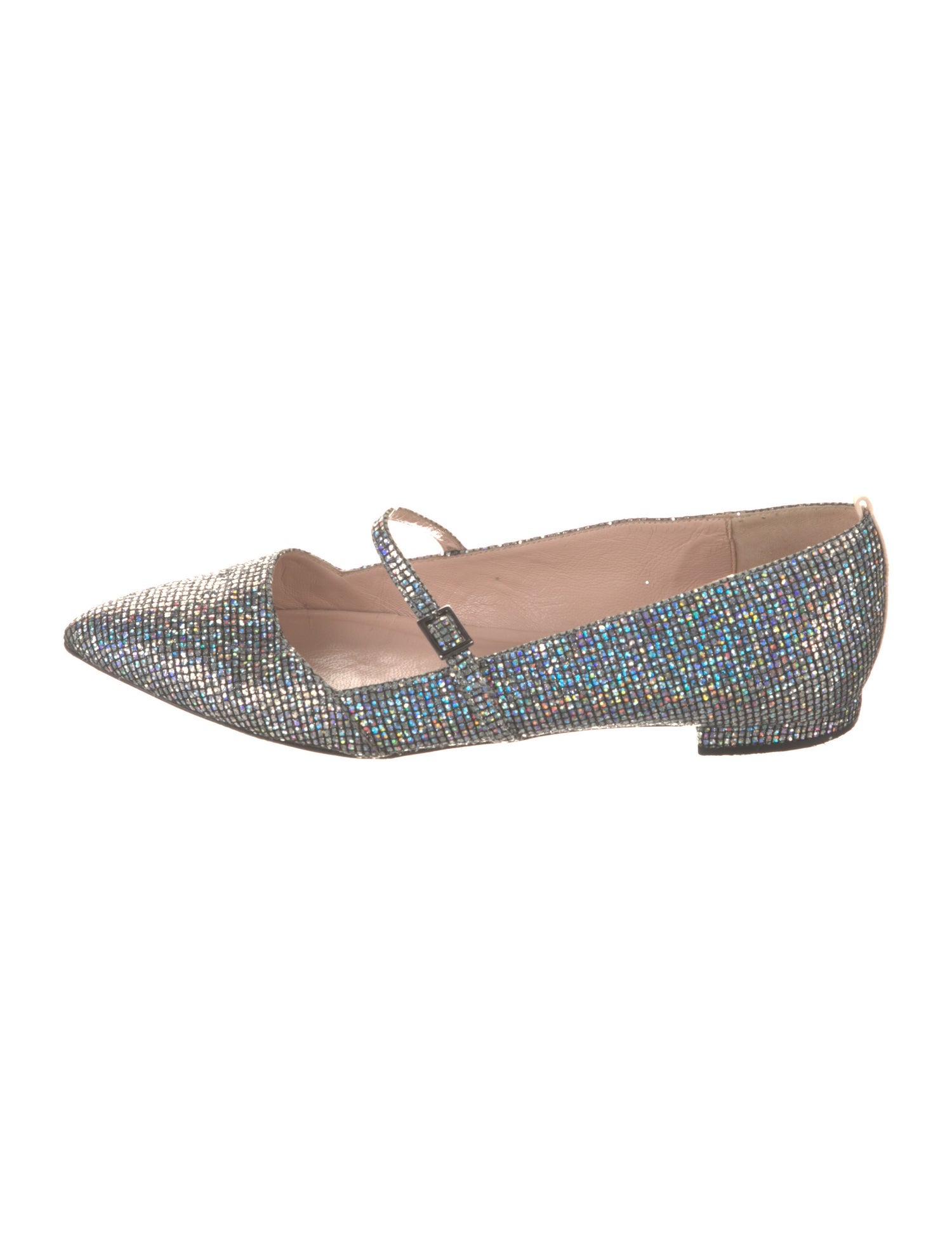 Sarah Jessica Parker Glitter Mary Jane Flats