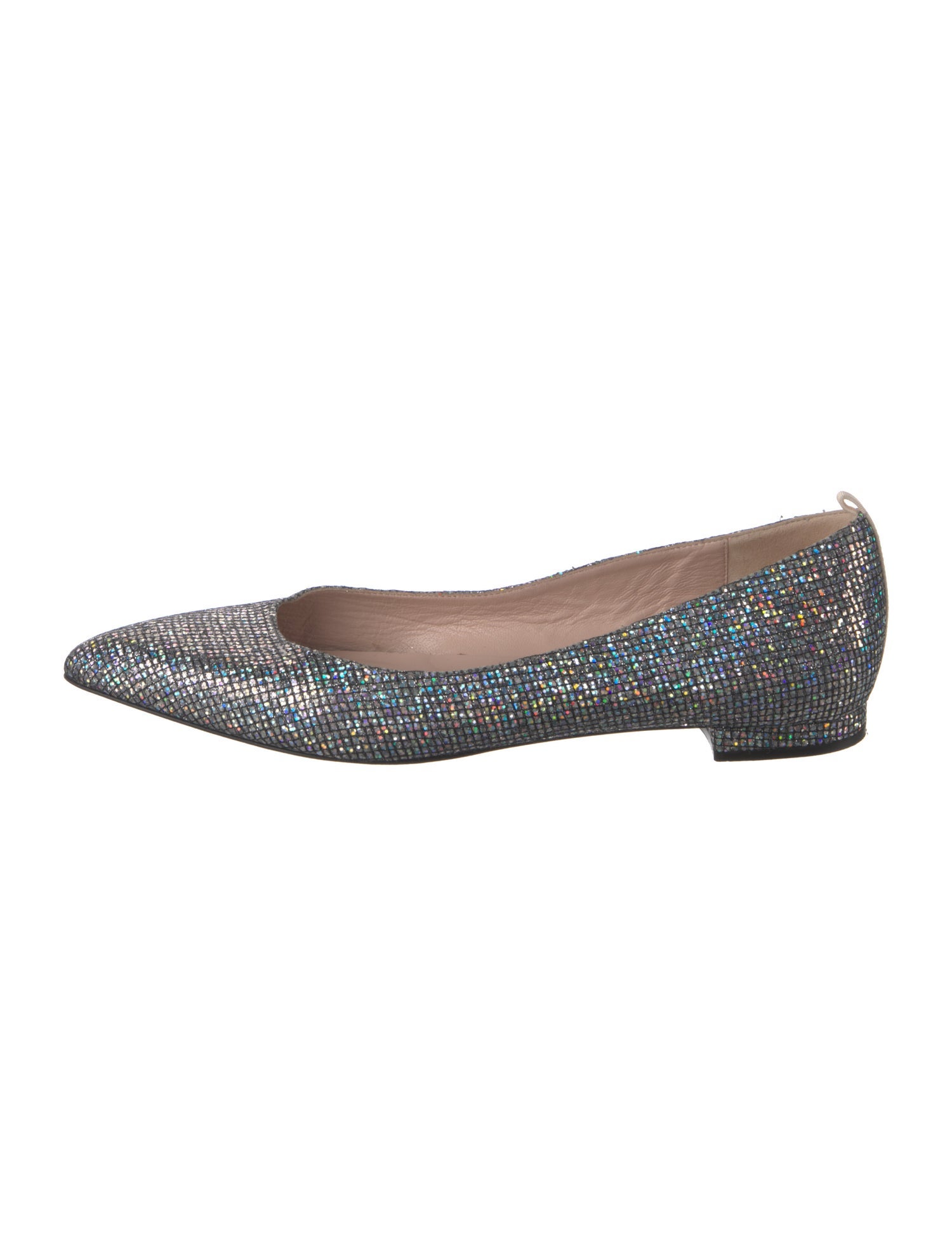 Sarah Jessica Parker Glitter Printed Flats