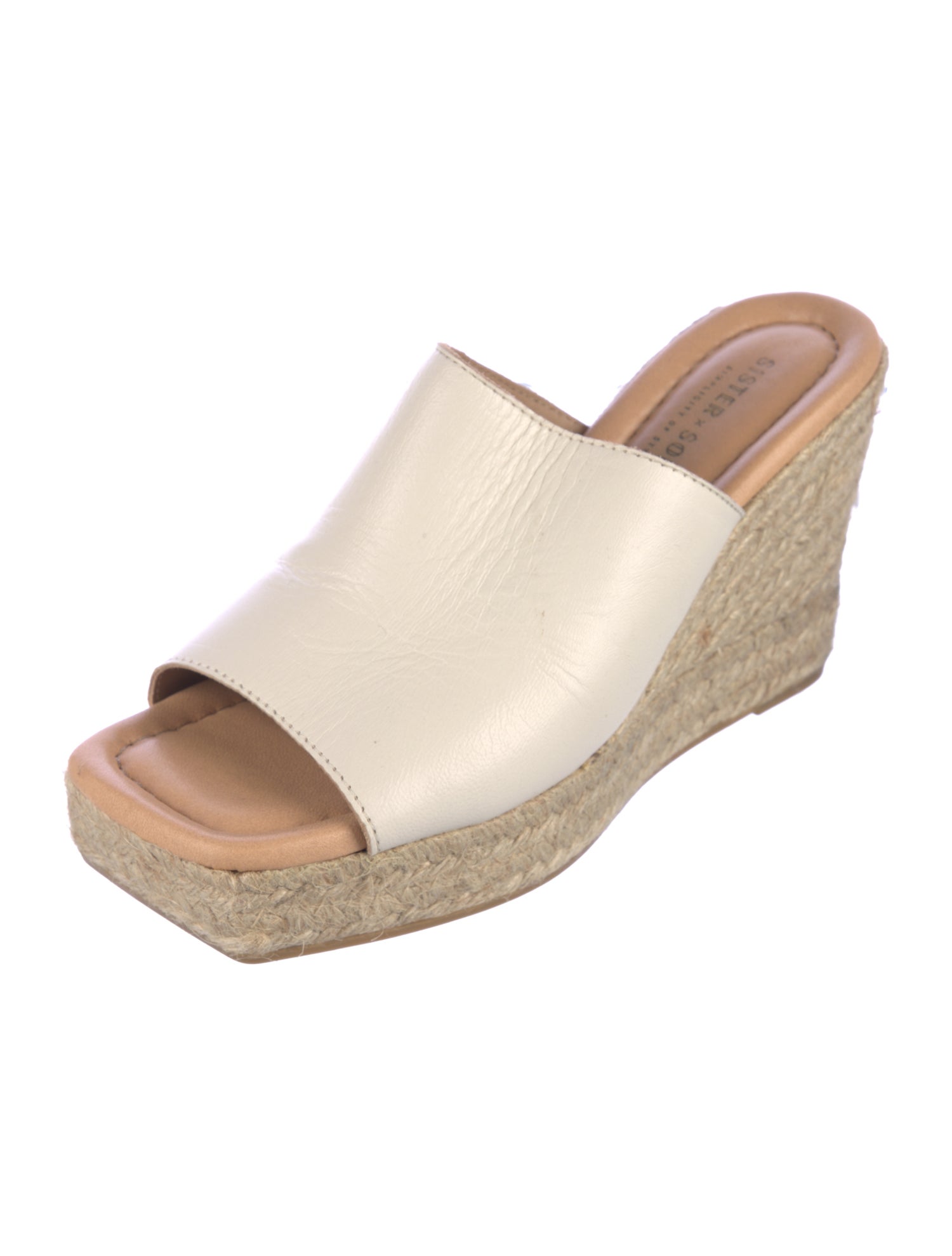 Sister x Soeur Leather Espadrilles