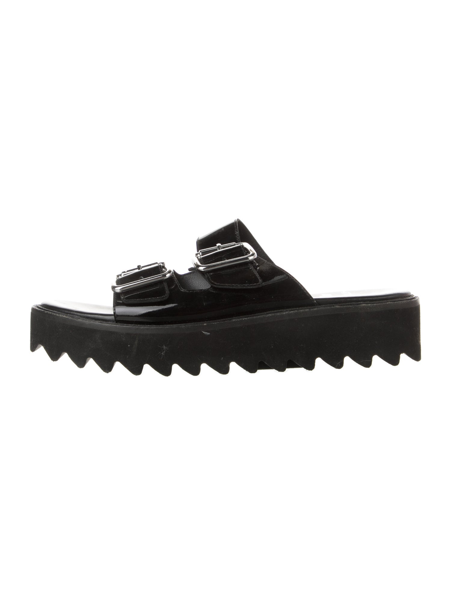 Staccato x Jeremy Scott PVC Cutout Accent Slides