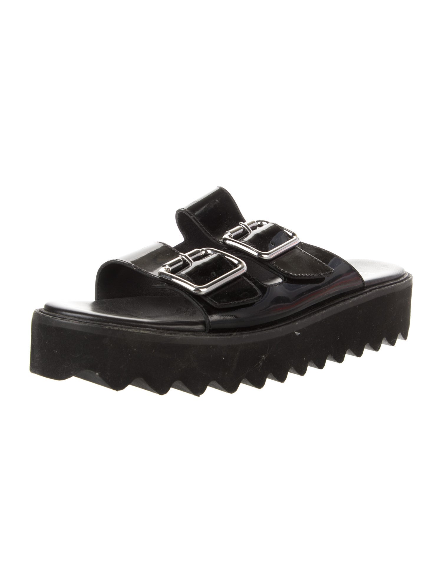 Staccato x Jeremy Scott PVC Cutout Accent Slides