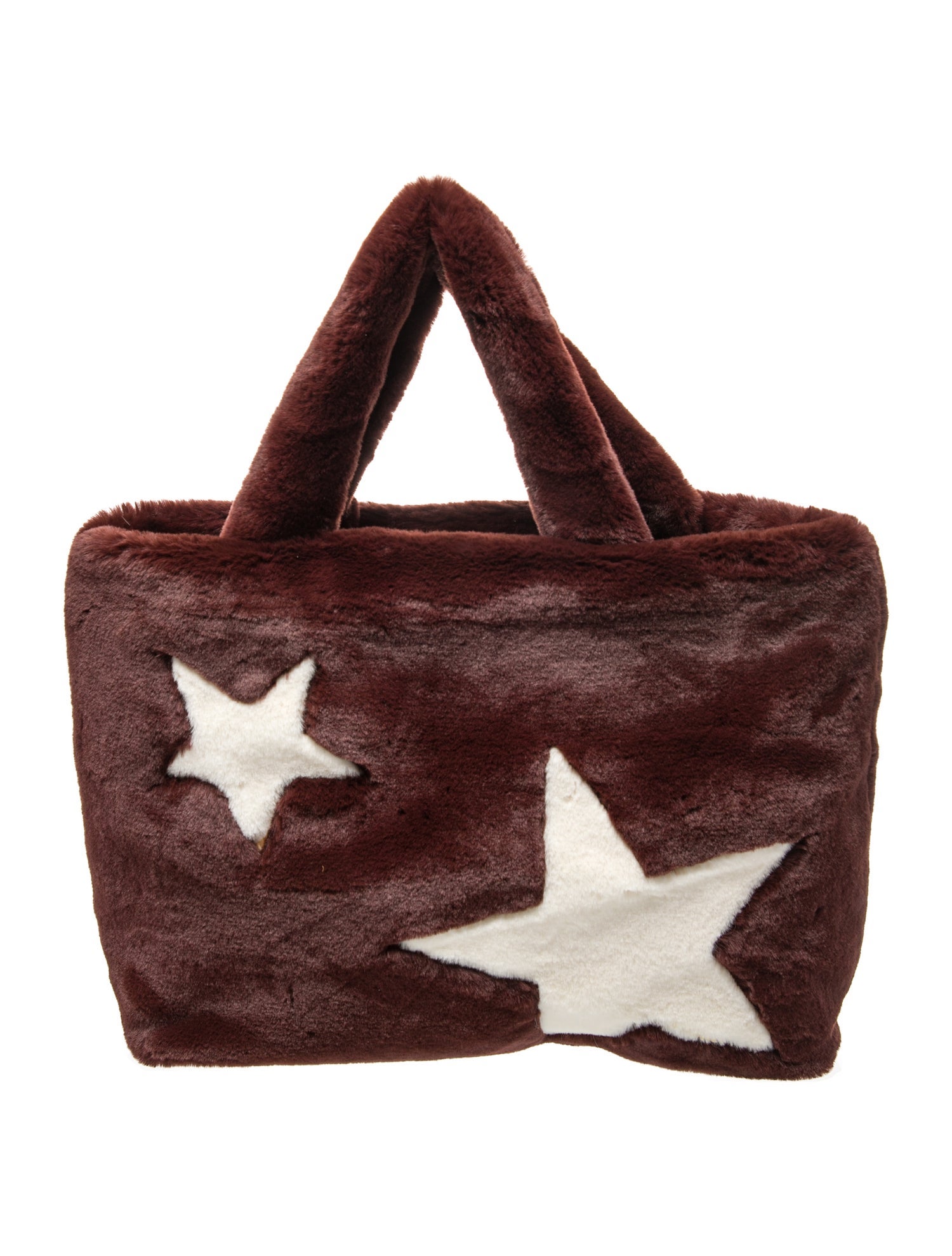 Son Jung Wan Faux Fur Top Handle Bag