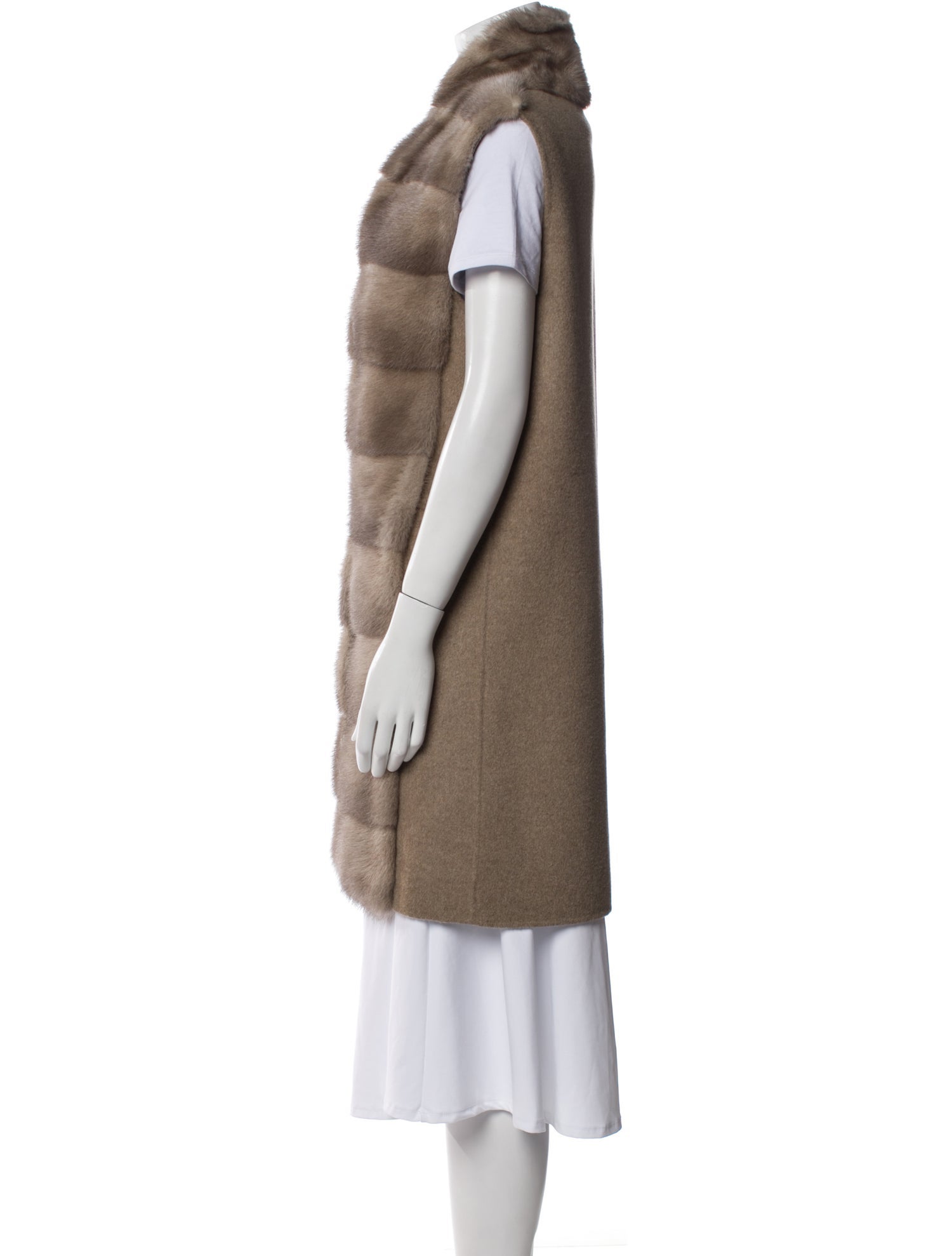 Son Jung Wan Wool Fur Jacket