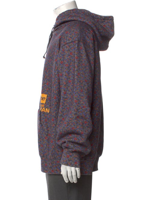 Supreme x Junya Watanabe Comme Des Garçon MAN 2021 'Black Flowers' Hoodie