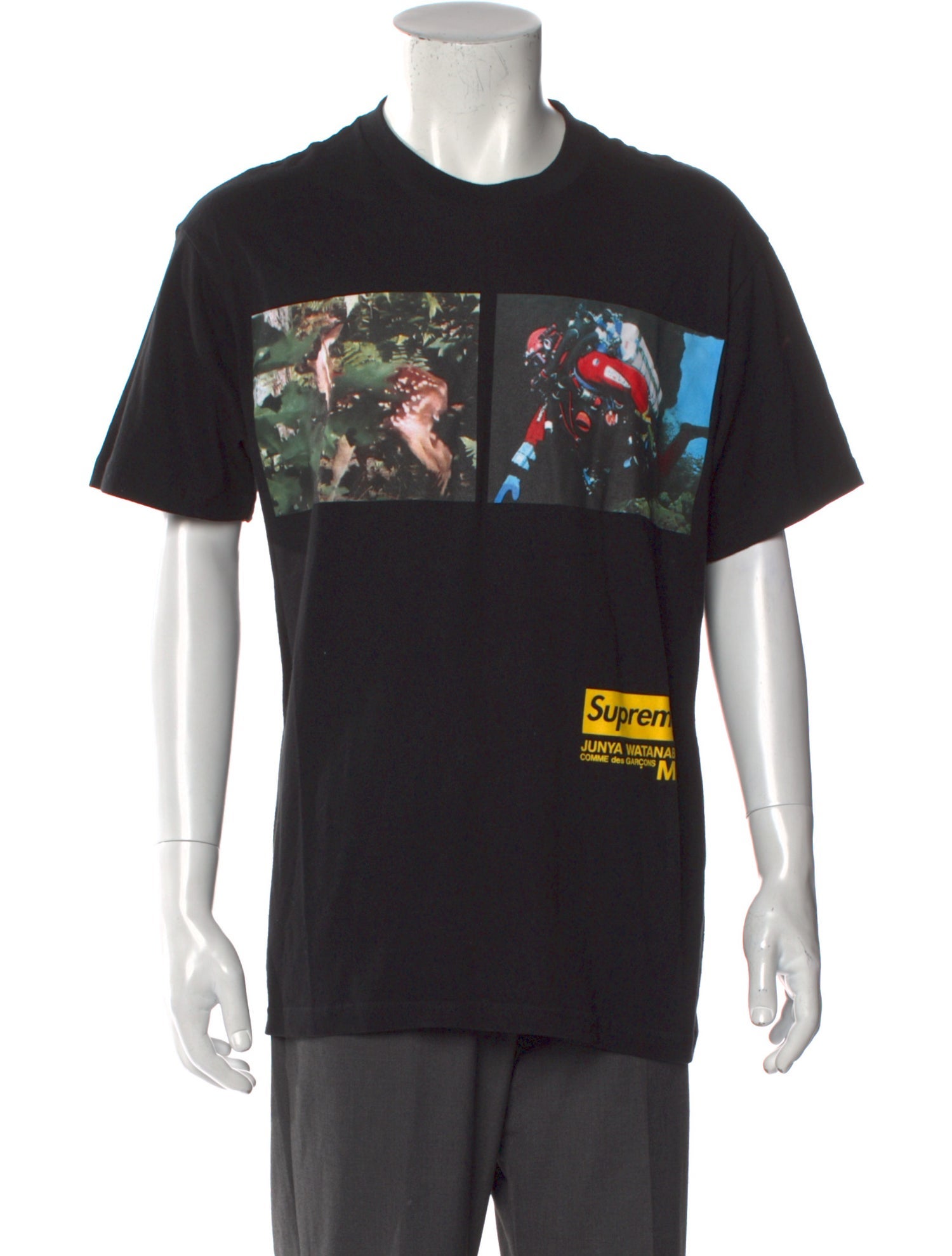 Supreme x Junya Watanabe Comme Des Garçon MAN 2021 Graphic Print T-Shirt