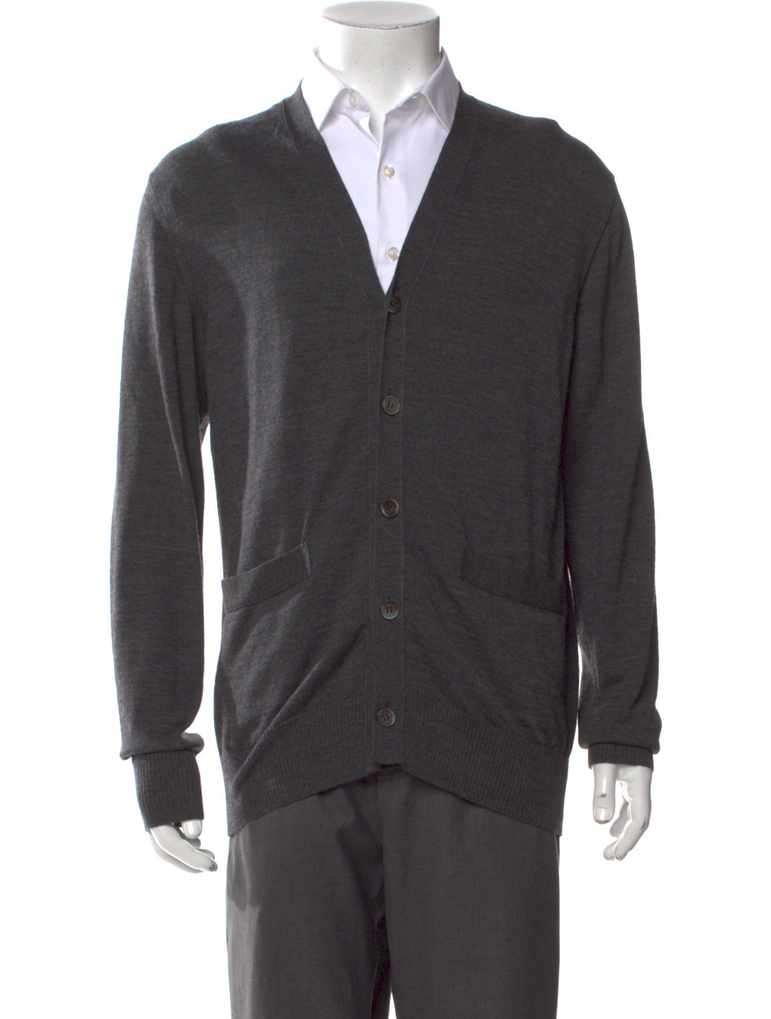Junya Watanabe Comme des Garçons MAN Wool V-Neck Cardigan