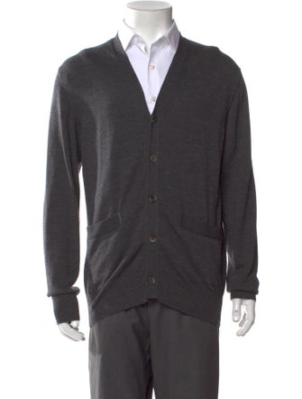 Junya Watanabe Comme des Garçons MAN Wool V-Neck Cardigan