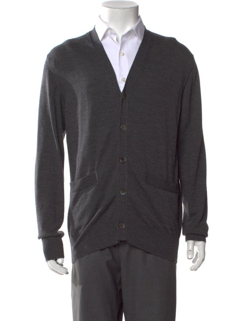 Junya Watanabe Comme des Garçons MAN Wool V-Neck Cardigan